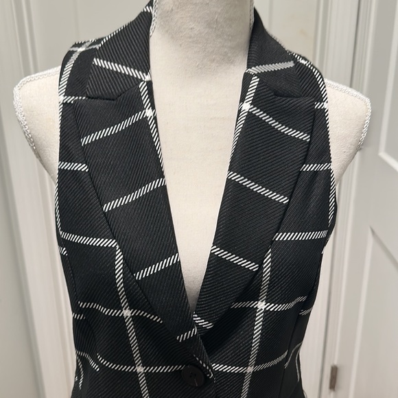 Asos Matching Vest and Blazer Sz 4 US - Picture 10 of 13
